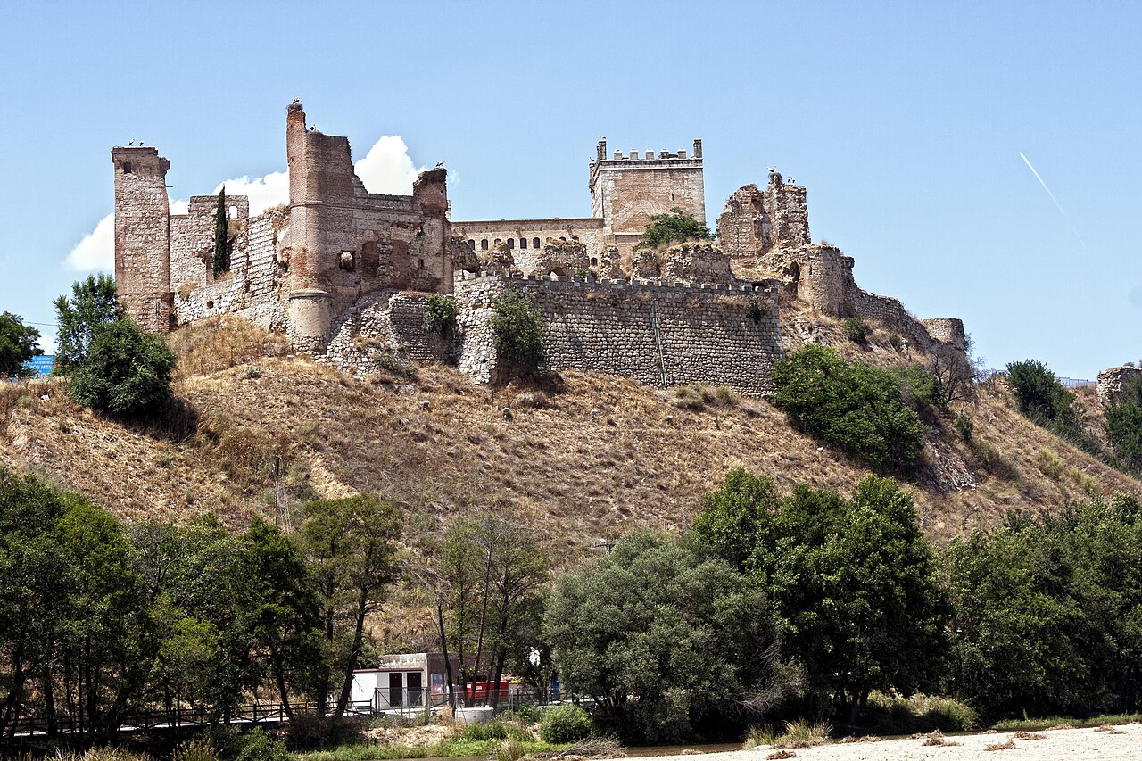 Castillo-palacio de Escalona in Spain