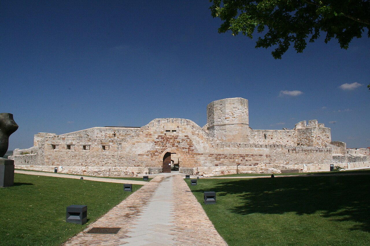 Castillo de Zamora in Spanien