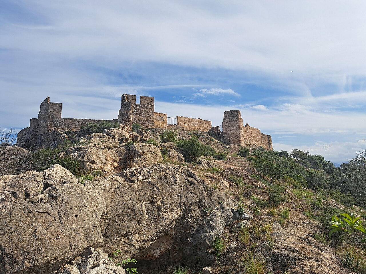 Castle of Bairén in Spanje