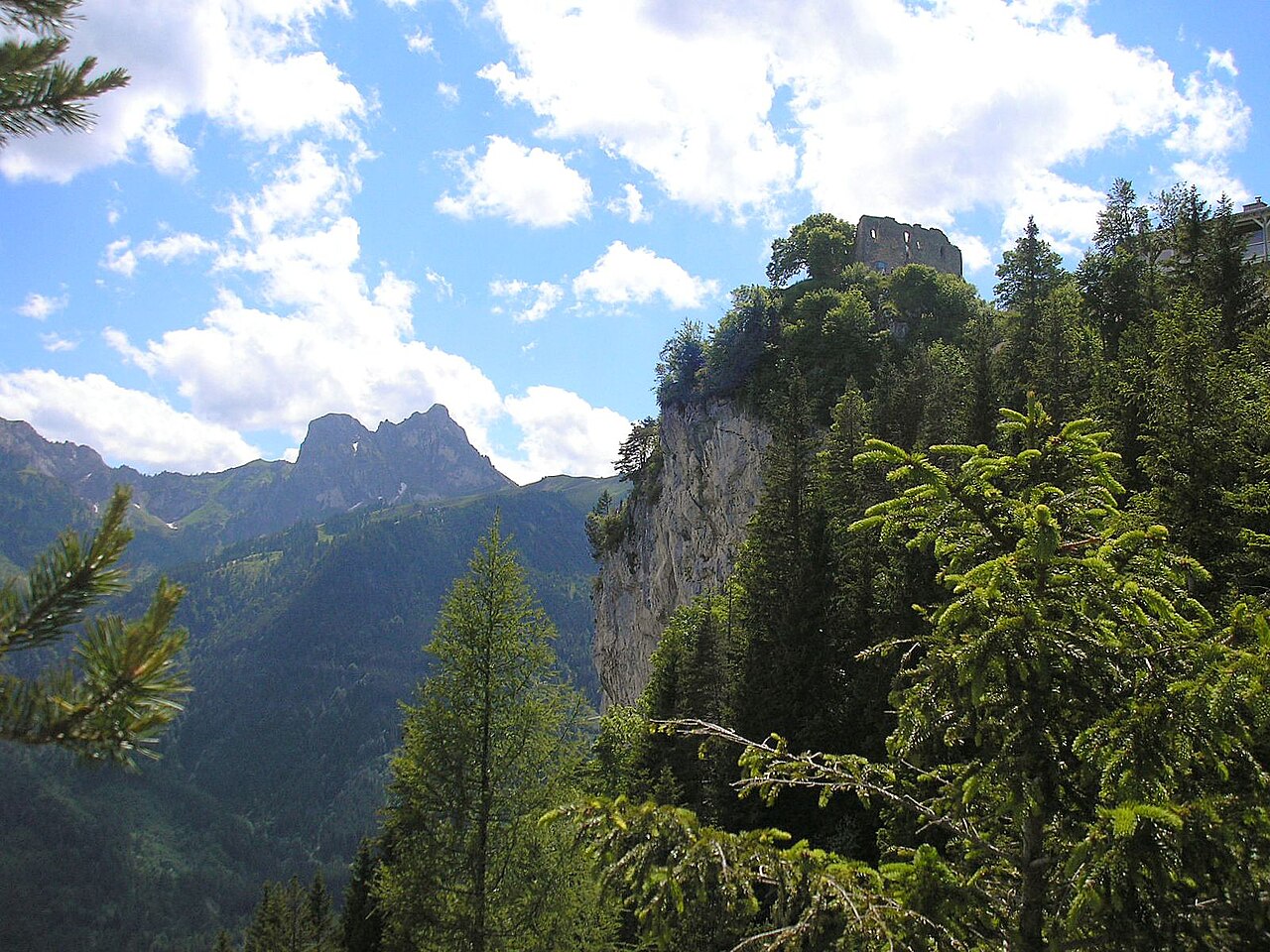Falkenstein Castle (Pfronten) in Germany