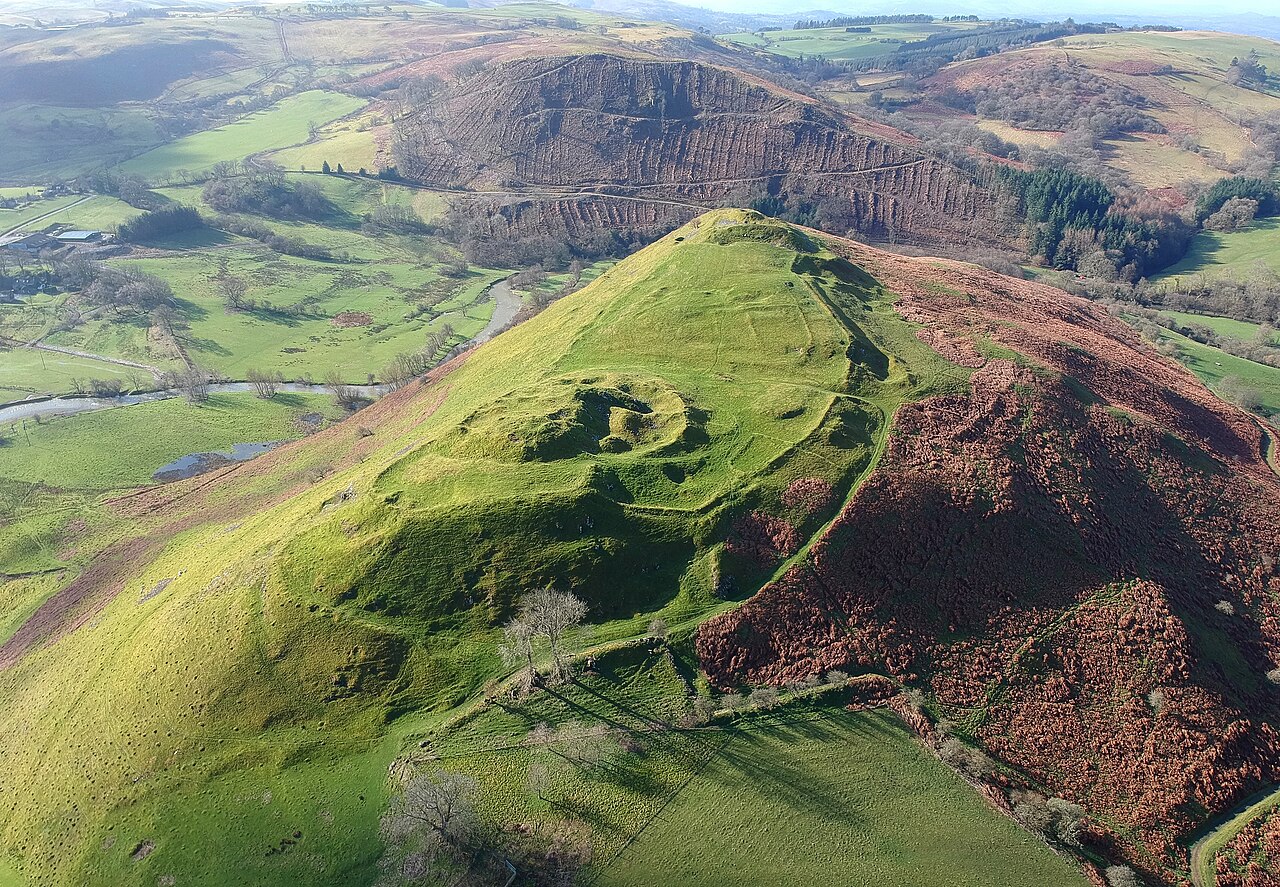 Cefnllys Castle в Уельсі