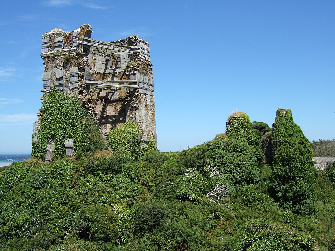 Burg Trémazan in Frankreich