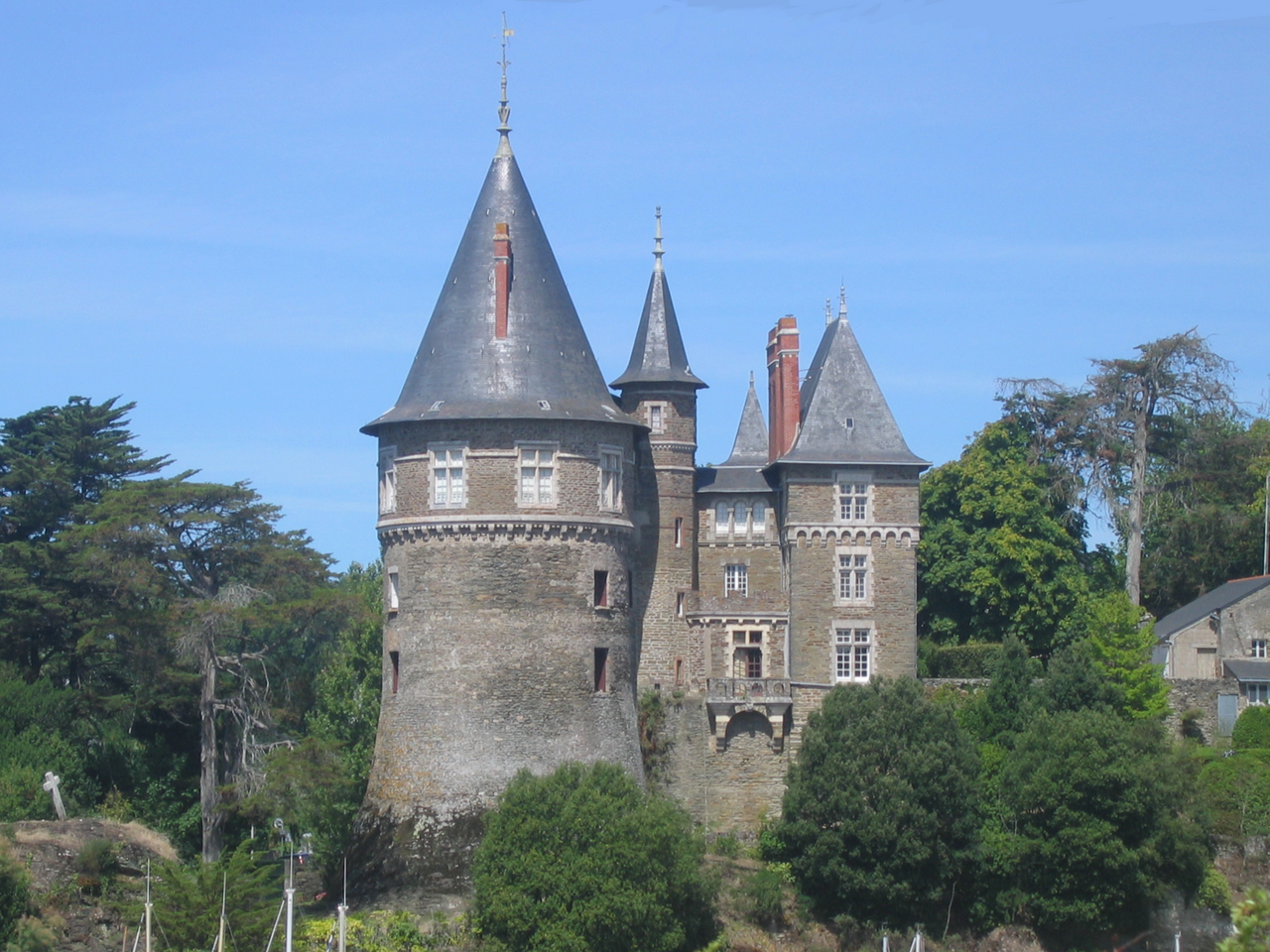 Château de Pornic in France