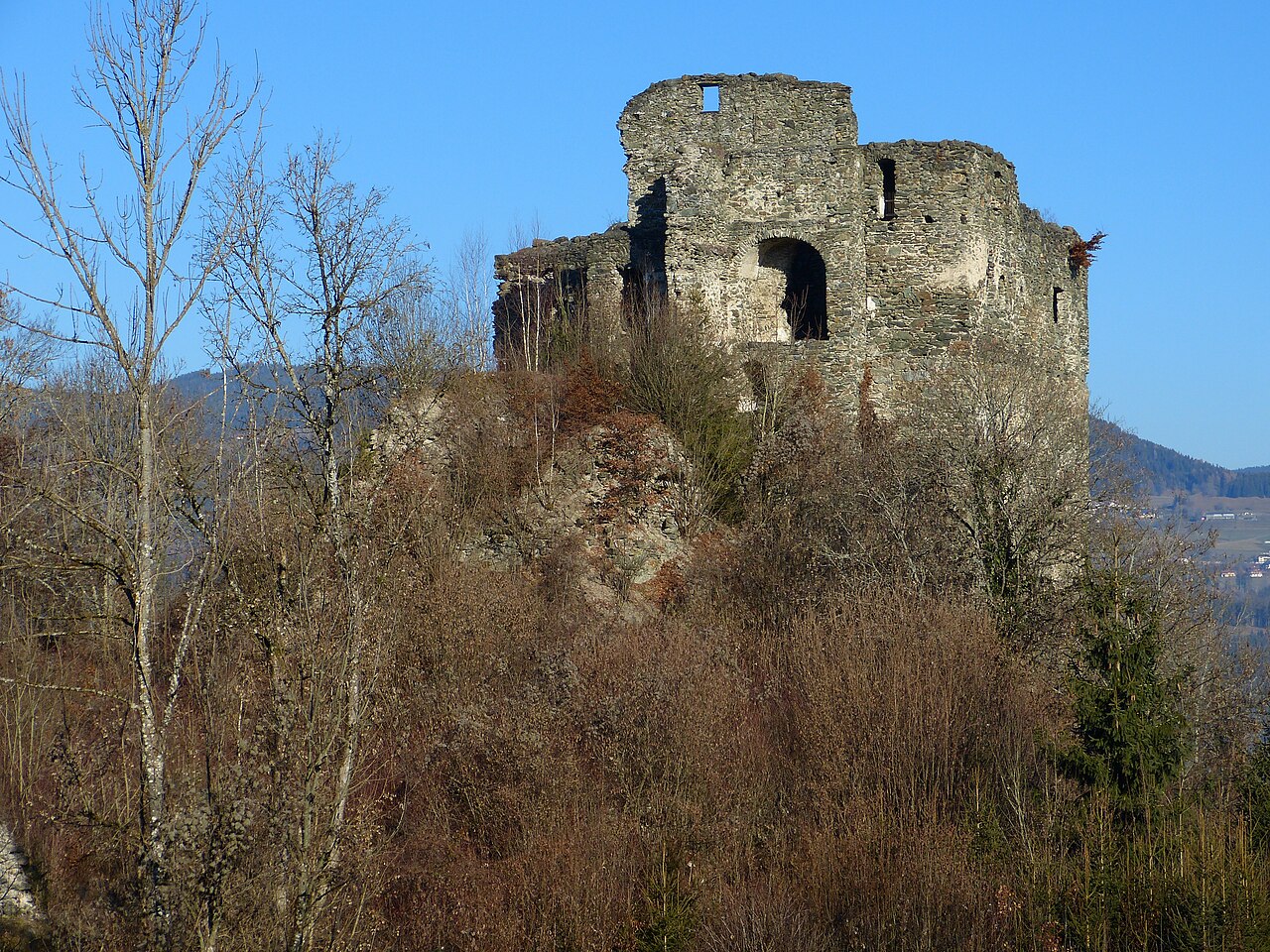 Burgruine Hardegg в Австрії