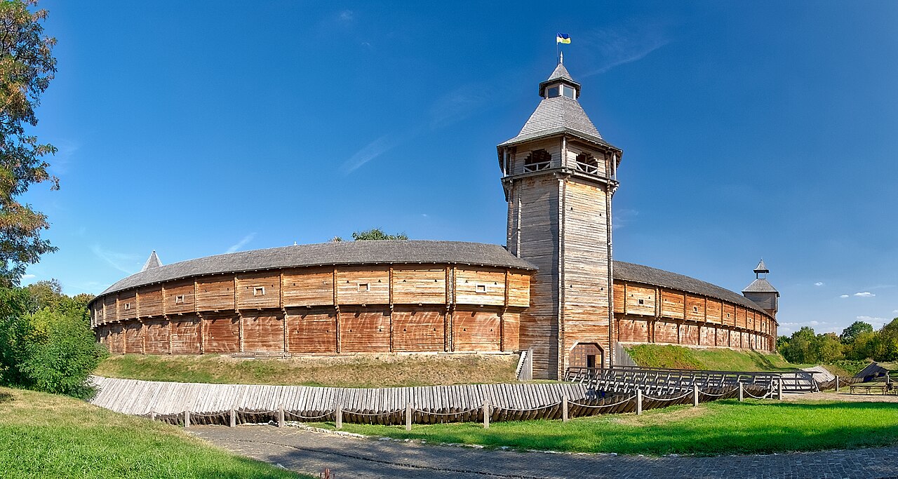 Baturyn Fortress na Ukrainie