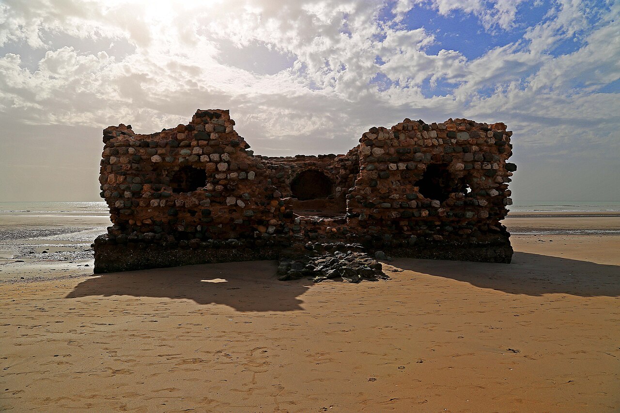 Portuguese Castle (Bandar Kong) in Iran