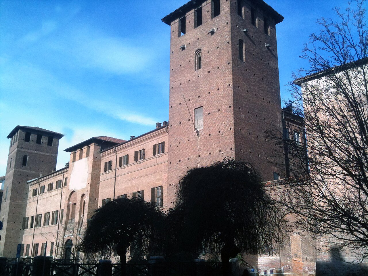 Visconti Castle (Vercelli) en Italia