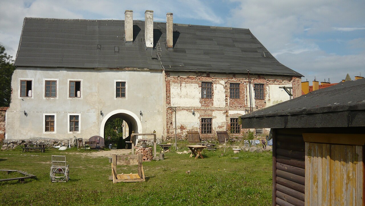 Morąg Castle in Poland