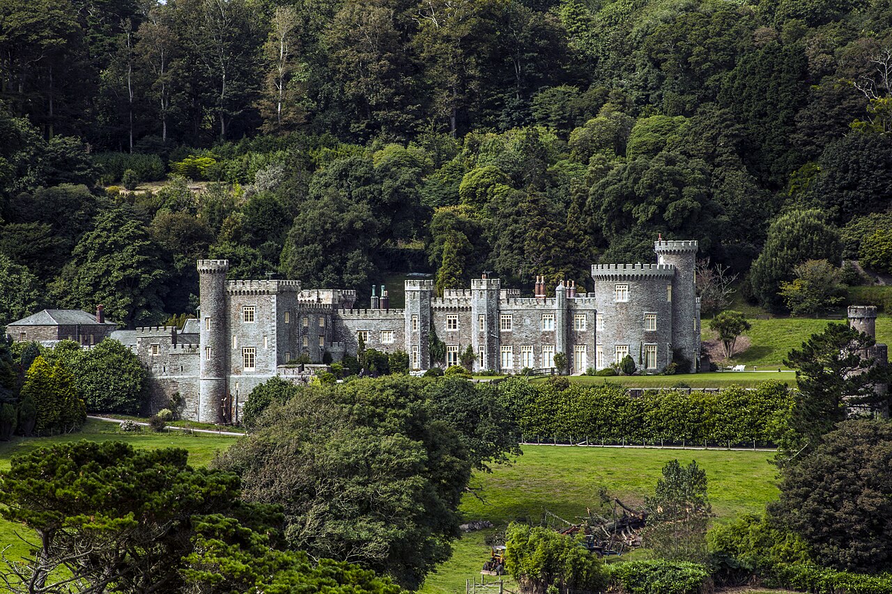 Caerhays Castle en Inglaterra