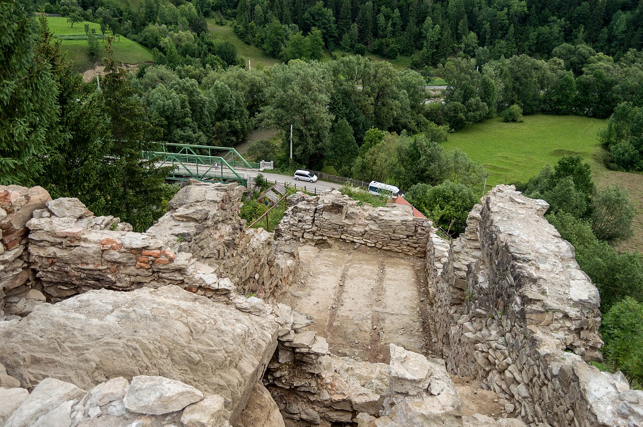 Rákóczi fortress in Ghimeș-Făget, Bacău en Rumanía