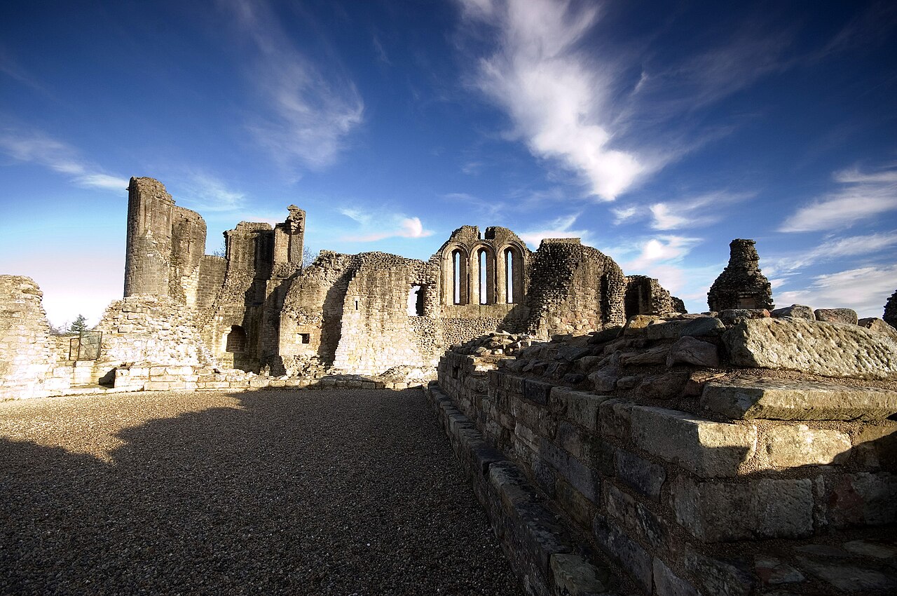 Kildrummy Castle in Scotland