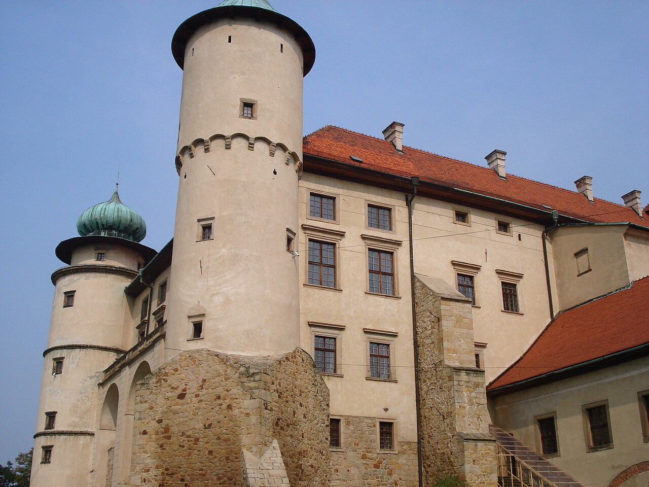 Schloss Wiśnicz in Polen