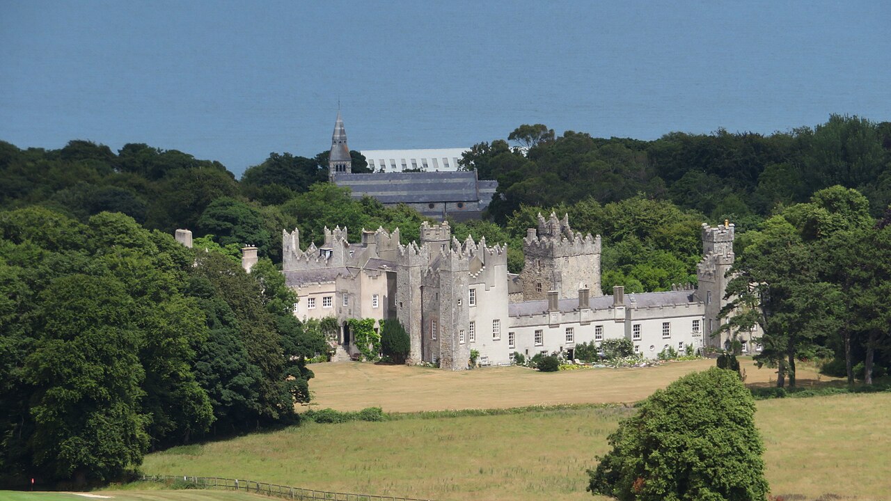 Howth Castle in Ireland