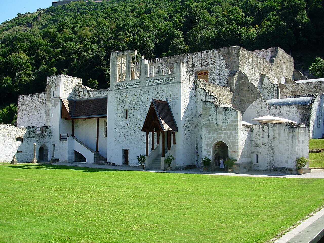 Royal palace of Visegrád en Hungría