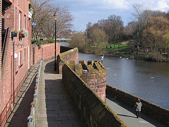 Chester city walls