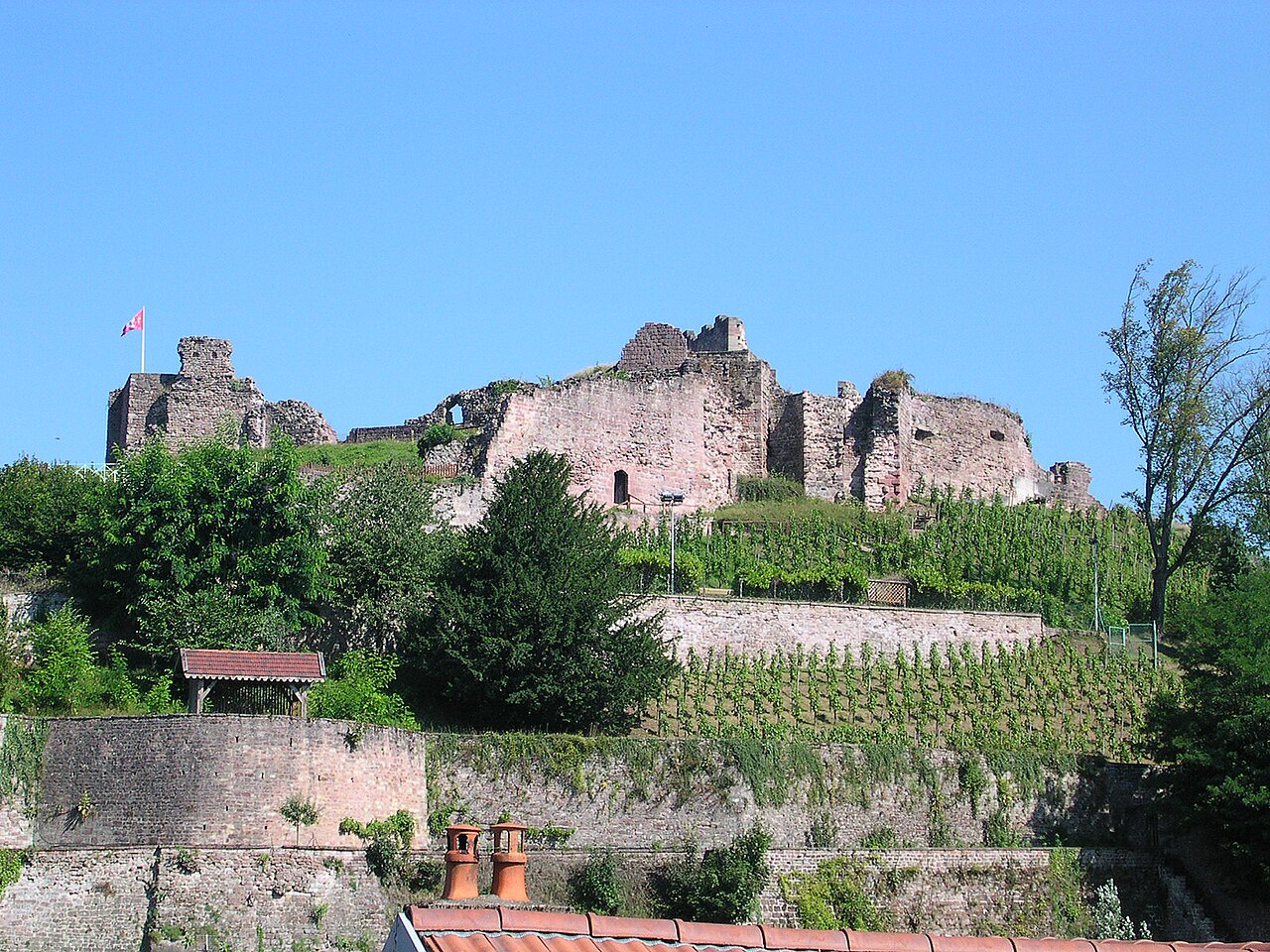 Château d'Épinal in France