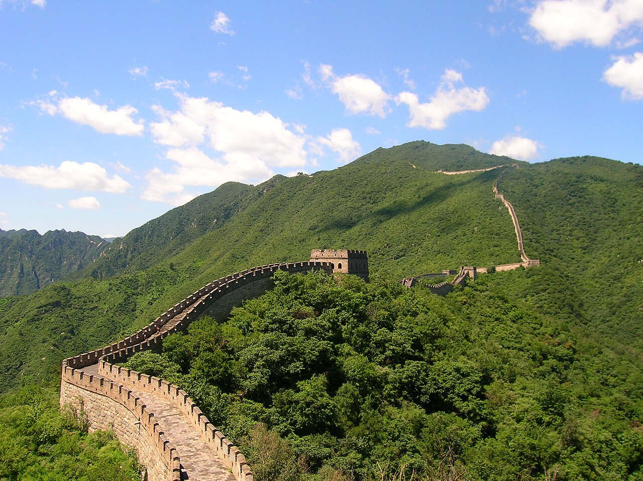 Mutianyu w Chinach