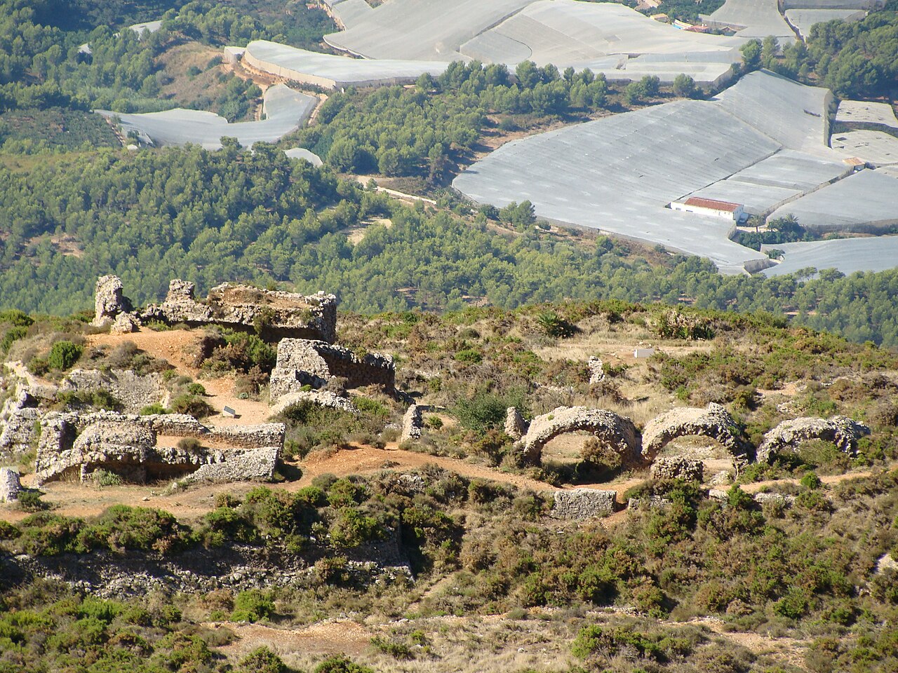 Fort de Bèrnia in Spain