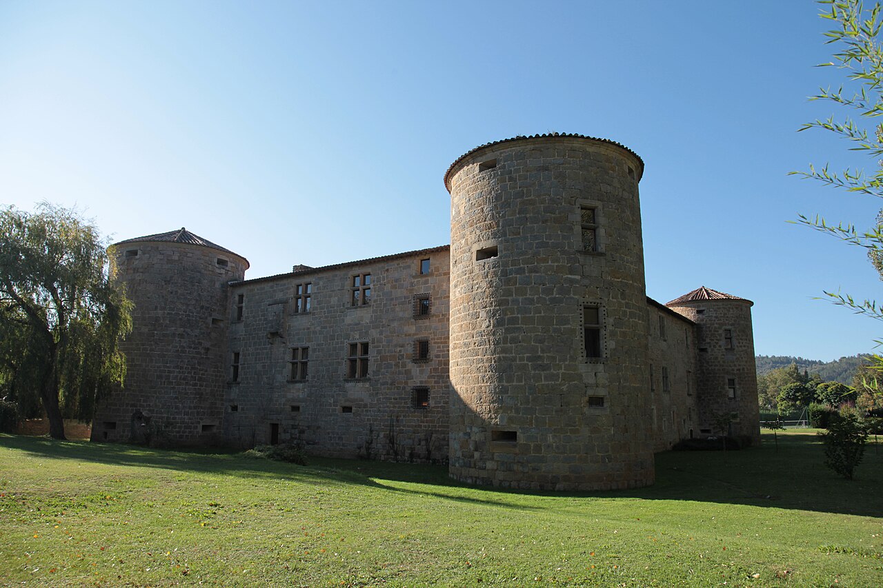 Château des Ducs de Joyeuse in France