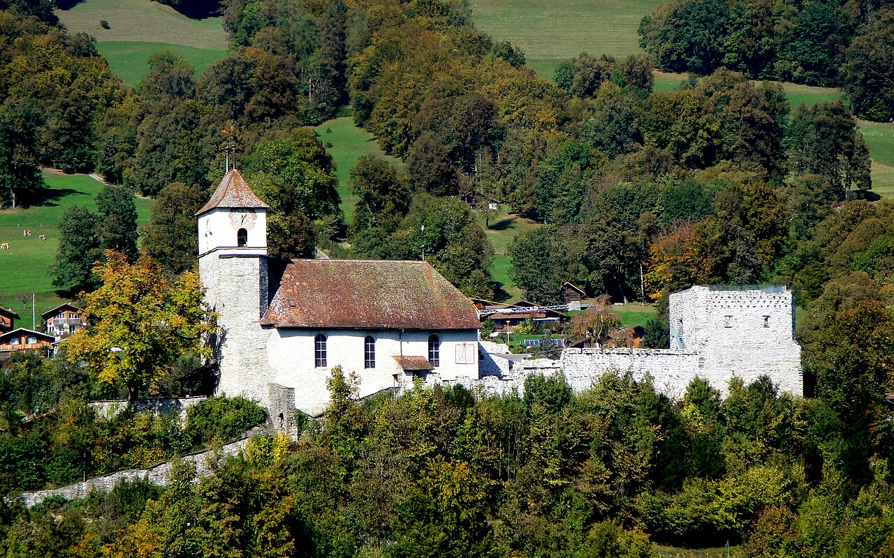 Ringgenberg Castle in Zwitserland