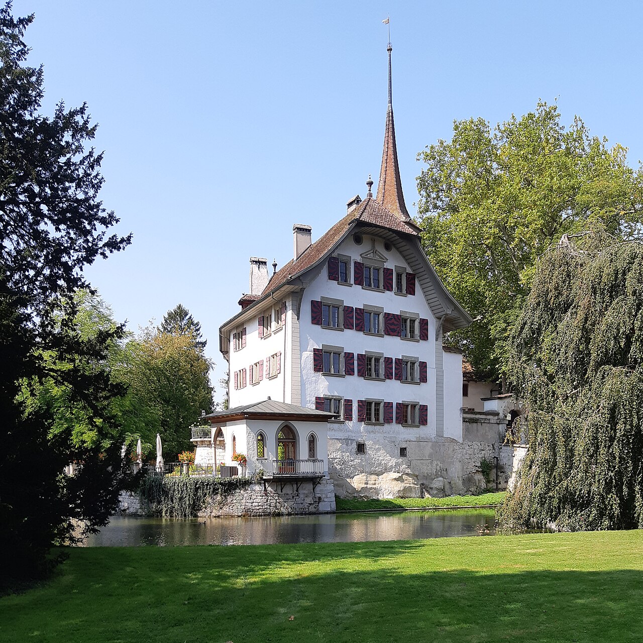 Landshut Castle in Switzerland