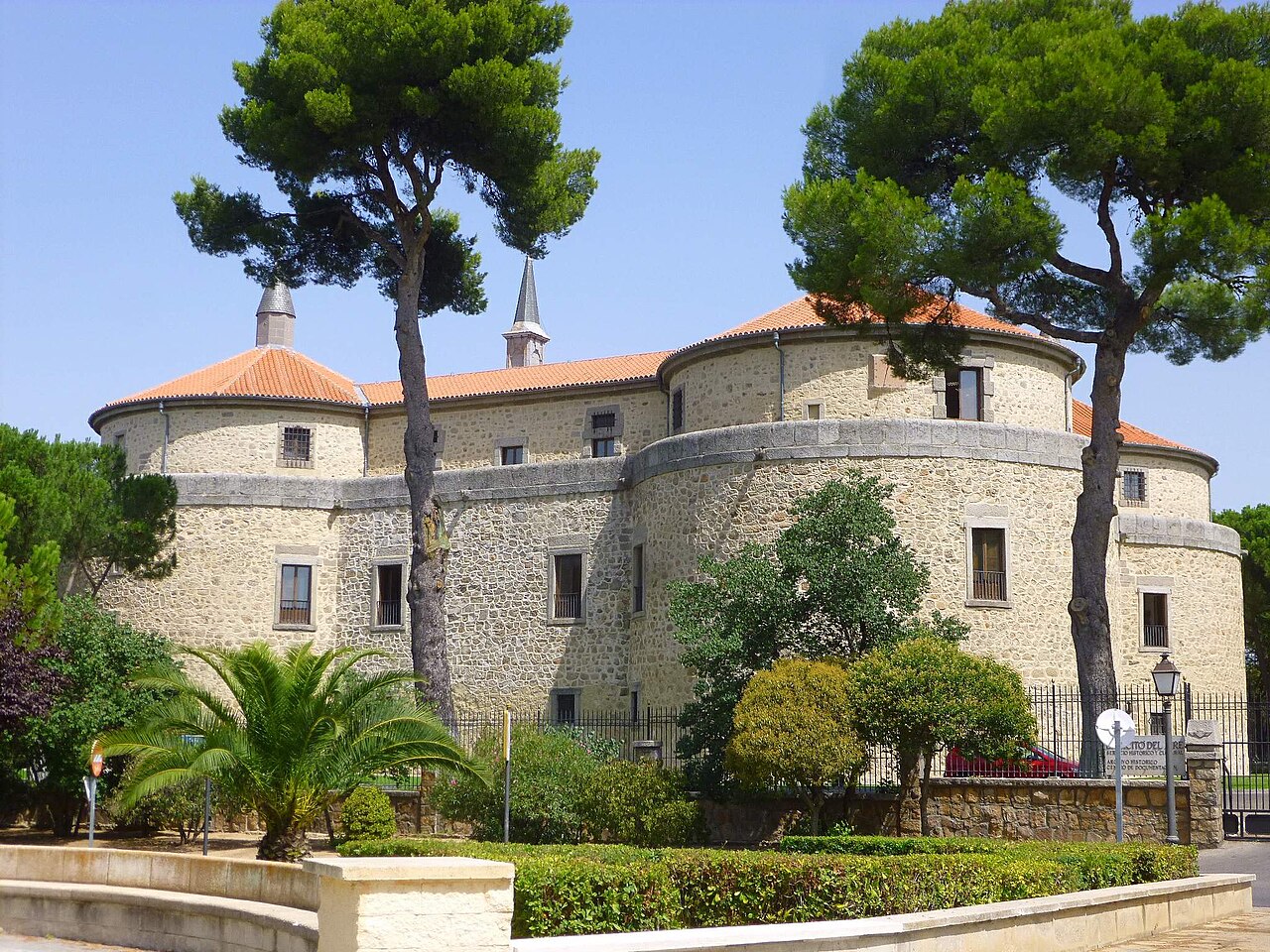 Castle of Villaviciosa de Odón in Spanien