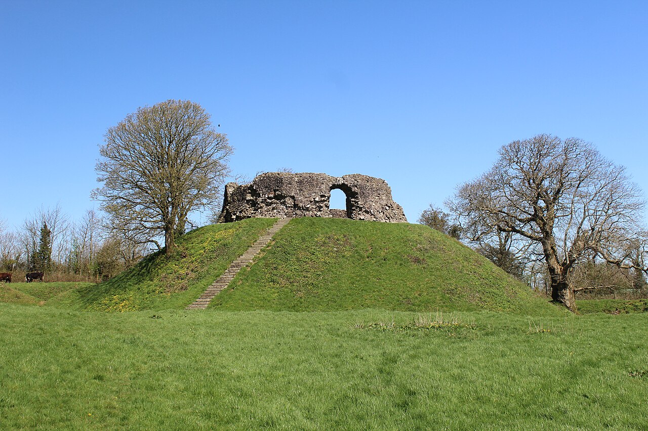 Wiston Castle in Wales