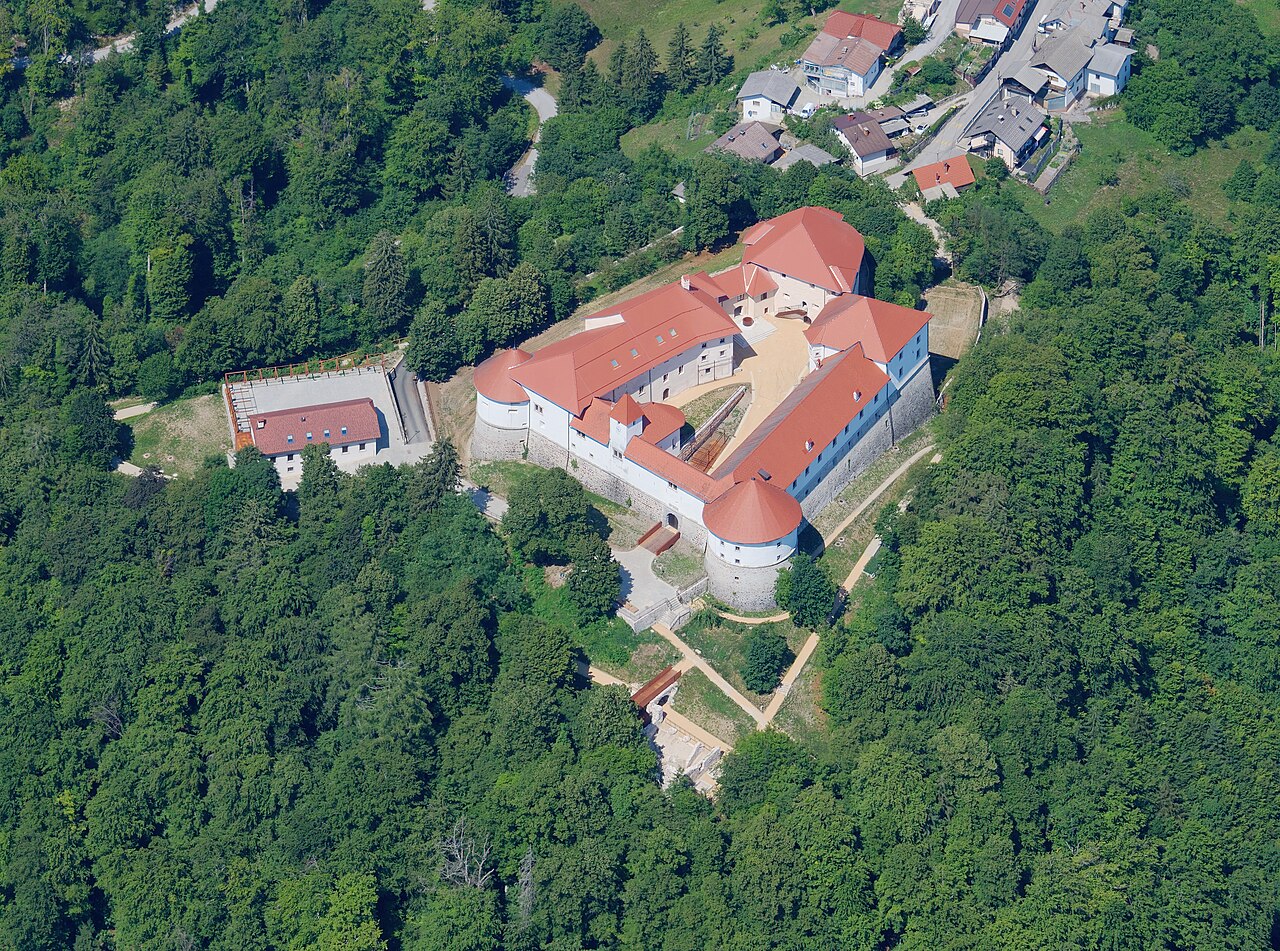 Turjak Castle in Slovenia