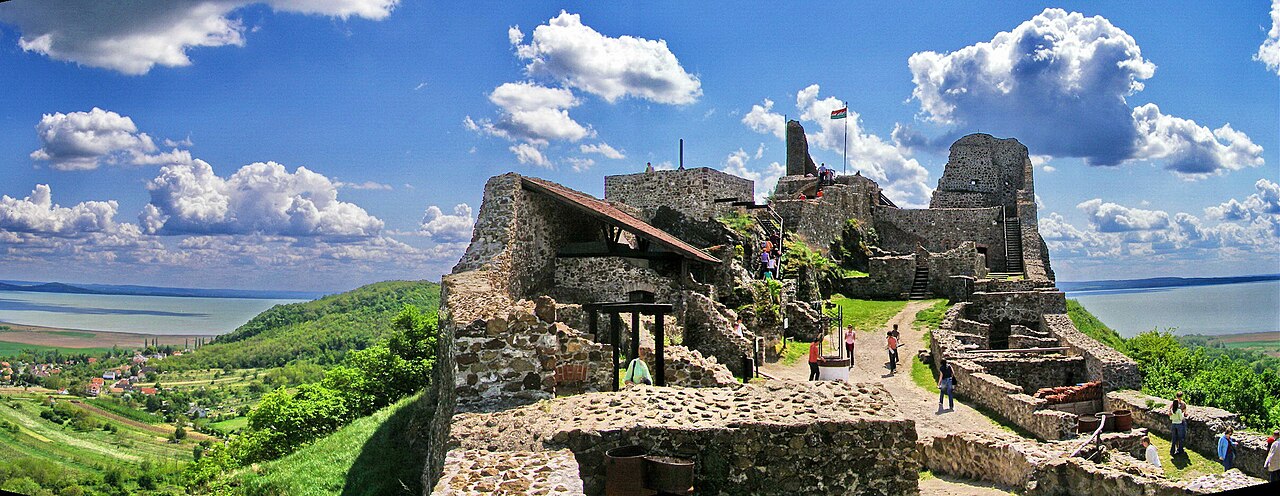 Szigliget Castle in Hungary