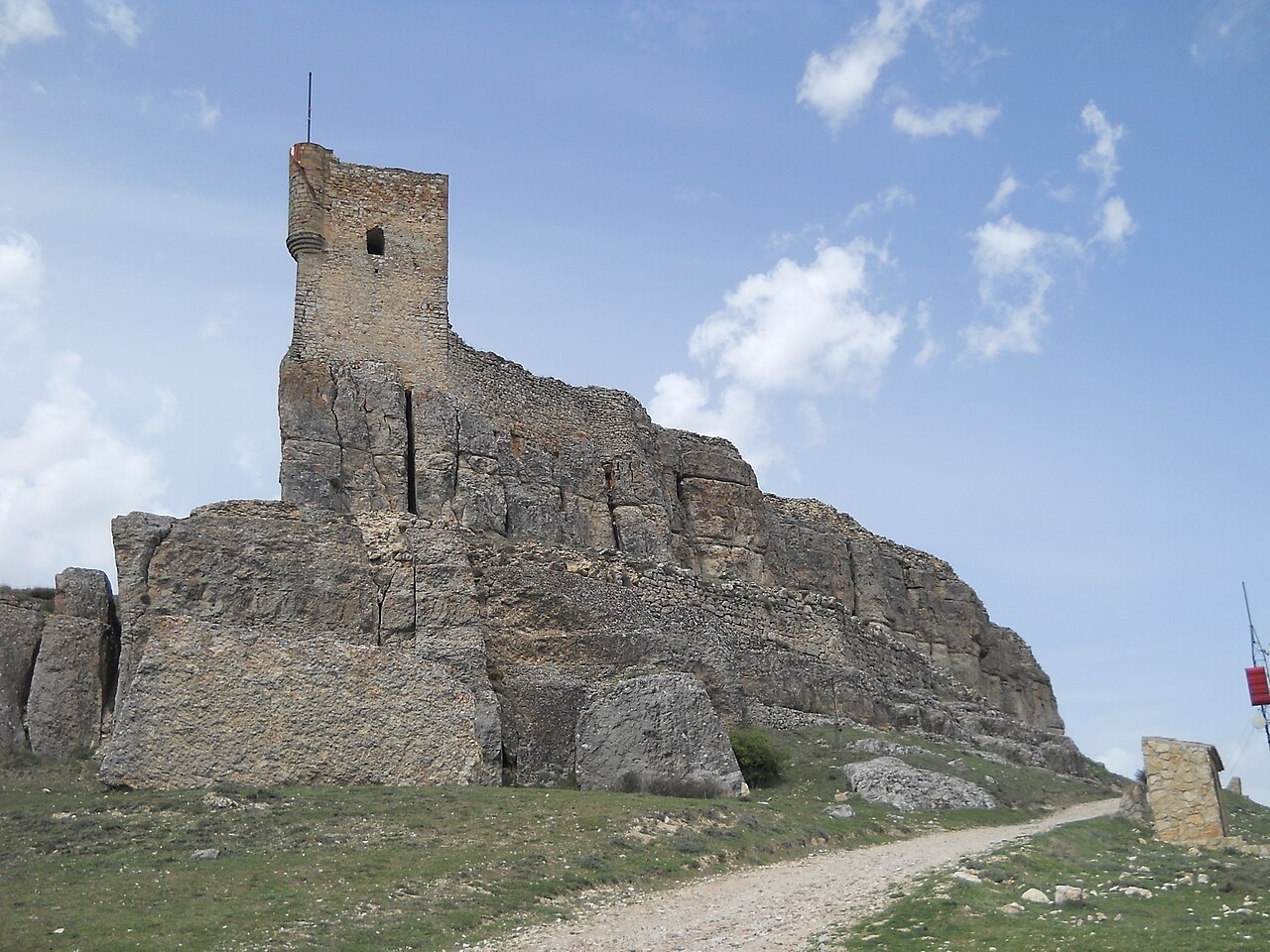Castle of Atienza w Hiszpanii