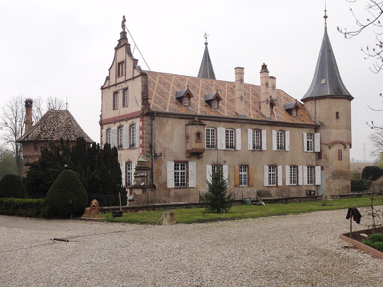 Château d'Osthoffen in France