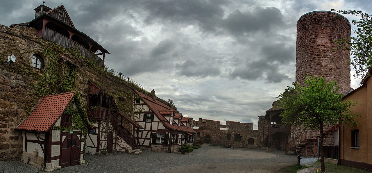 Thann Castle in Germany