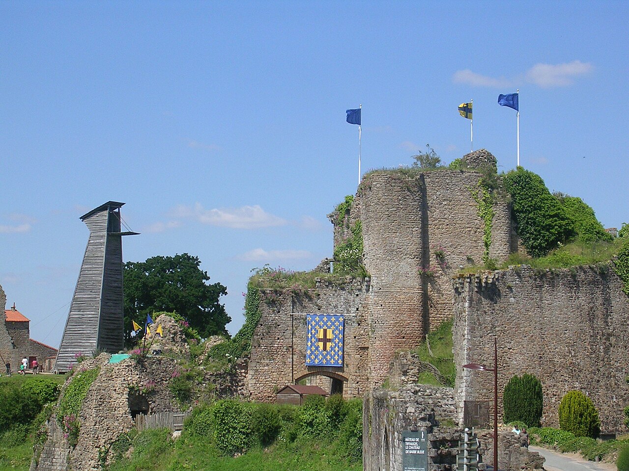 Château de Tiffauges in France